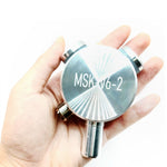 Portable MSK-V6-2 Vertical Antenna Balun Base 7-30MHz SWR ≤1.5 M10 SO239 Connector for Multi-Band Communication