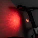LinkMejor BL-S2 Smart Brake Sensing Bike Taillight 400mAh Battery  Touch Control Light Sensing 6 Lighting Modes IPX6 Waterproof Type-C Rechargeable Vibration Sensor Bicycle Rear Light