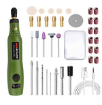 LinkMejor Charging 10W Grinding Machine Mini Wireless Variable Speed Rotary Tools Kit Engraver Pen for Milling Polishing