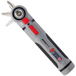 Multi Angle Electric Screwdriver 4V Lithium Battery Compact Design 3 Torque Settings LED Lights Fast Charging Rechargeable Professional Tool