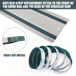 3m / 9.84ft Track Saw Guide Rail Slide Strip Sliding Guard for Makita Guide Rail