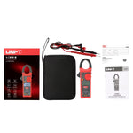 LinkMejor UT206C AC Clamp Meter 1000A 600V True RMS 6000 Counts Auto Range VFD Low-Pass Filter Diode Continuity Capacitance Tester