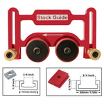 One Way Bearing Roller Featherboard Feather Board Stock Guide for Table Saw Router Tables Band Saws Jig Guide