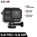 LinkMejor SJ8 PRO Action Camera Car DVR Anti-shake 1290P 4K Sports Camera WIFI Remote Control Waterproof Car DVR Camera