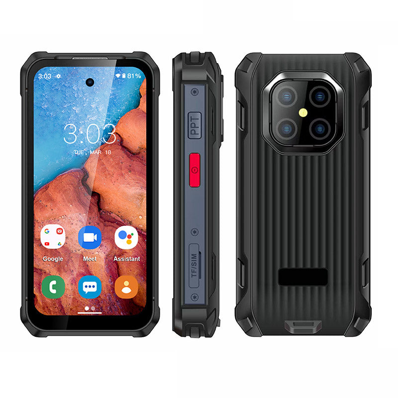 MAXo Mini 3.88 inch 6GB RAM 128GB ROM Android 12 Dual SIM 8MP Camera Face Recognition 3000mAh Battery Octa Core IP68 Waterproof 4G Rugged Smartphone