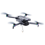 LinkMejor K900 MAX WiFi FPV with 4.5inch LCD Screen Controller HD Dual Camera Servo Gimbal 360° Obstacle Avoidance One-Key Airdrop Brushless Foldable RC Drone Quadcopter RTF
