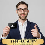 Laser Engraving Blank Aluminum Sheets 86x54x021mm Smooth Surface for Business Cards Gift Cards DIY Projects
