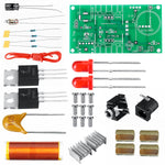 LinkMejor® DIY Mini Tesla Coil Module Unassembled 15W DC 15-24V 2A Plasma Speaker Electronic Kit