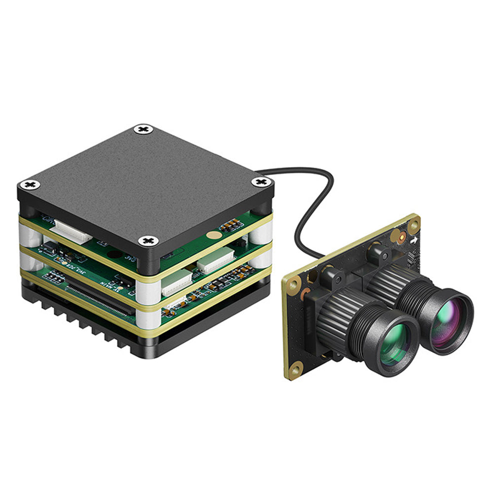 LinkMejor FORCE AI VisionCube D FPV Racing Drone AI Perception Module 1.2km Long-Range Dual-Eye Thermal Imaging Automatic Target Tracking & Locking