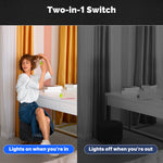 MOES SVL01-Z Tuya Zigbe Smart Human Presence Switch 10GHz mmWave Radar Detection Timing Function Wall Light Voice Control with Alexa Google Home