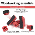 4PCS 20mm MFT Non-Slip Bench Dogs Workbench Table Stops for Workbench Positioning and Stability