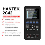 Hantek 3in1 Digital Oscilloscope+Waveform Generator+Multimeter Portable USB 2 Channels 40mhz 70mhz LCD Display Test Meter Tools Ultra-low Power Design With Large-capacity lithium Battery One-key AUTO