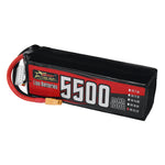 LinkMejor 22.2V 5500mAh 100C 6S 122.1Wh LiPo Battery XT60 Plug for RC Drone