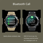 K56Pro 1.39inch HD Screen bluetooth Call Heart Rate Blood Pressure Blood Oxygen Monitor Sleep Monitoring Multi-sport Modes Music Playback Life-grade Waterproof Smart Watch