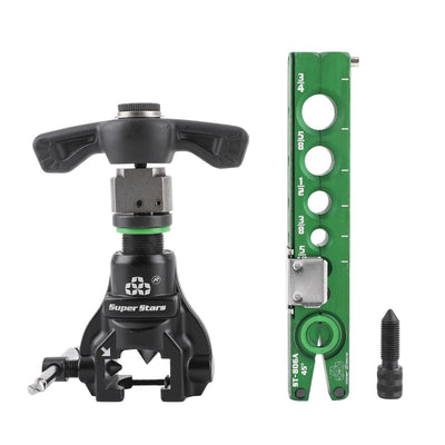 ST-R806A Copper Tube Expander Dual-Use Tool Manual Ratchet Compatible with 5-32mm Tubes Flaring and Reaming Kit for HVAC Repair