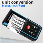 LinkMejor H-D510A/E 50mLaser Distance Meter with Electronic Angle Area Volume Pythagorean Theorem Measurement  2.0  HD Screen  99 Data Storage  850mAH Lithium Battery