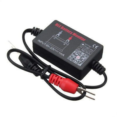 BM2 Battery Monitor Tester for 12V Vehicles Real-Time Notifications Short-Circuit and Reverse-Connection Protection Compatible with Android and iOS Bluetooth 4.0 Graphical Charging History Display