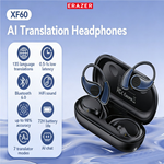 LENOVO ERAZER XF60 OWS bluetooth 6.0 Headset Wireless AI Translation Earphone 13mm Drivers LED Power Display 72H Playback 135 Languages Online Translation IPX5 Waterproof Low Delay Earhooks Sports Headphones