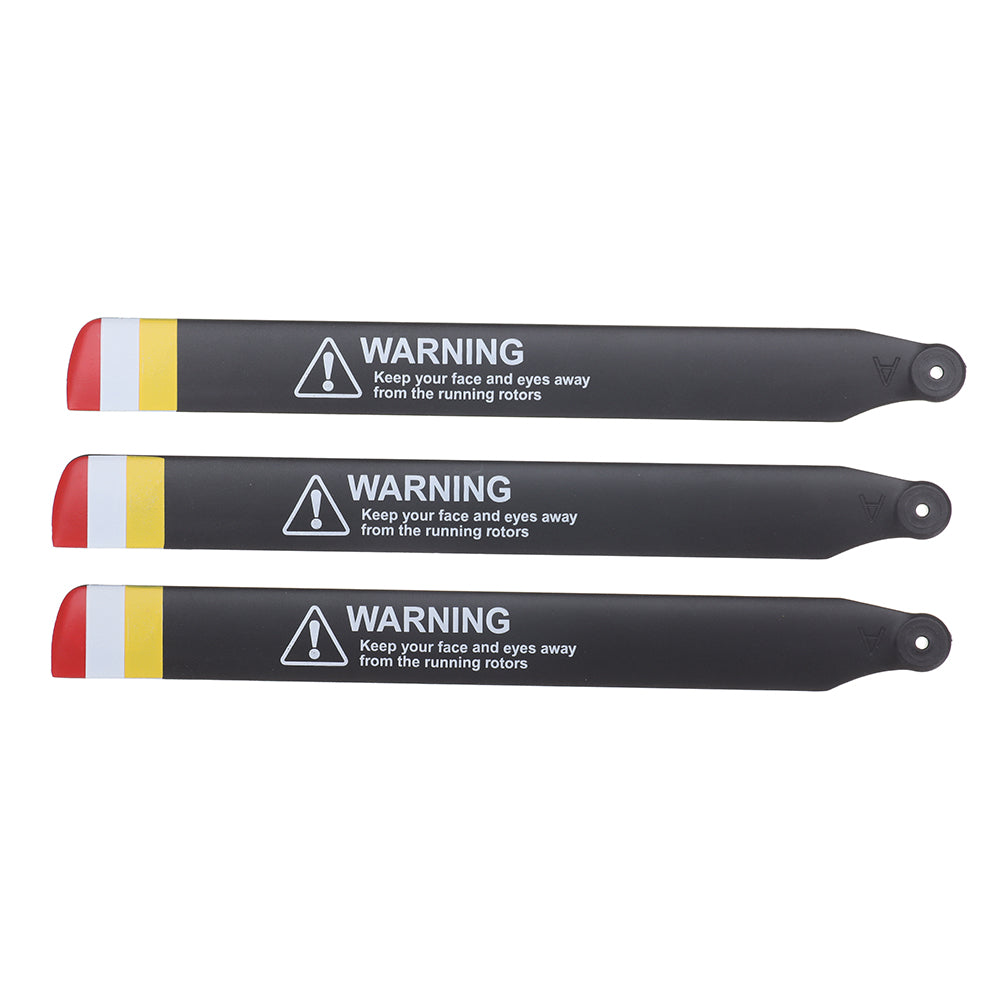 XK K150 Little Squirrel AS350 RC Helicopter Spare Parts Main Propeller Blade Group