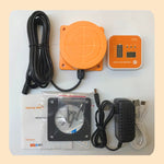 ME201R Ultrasonic Level Sensor Water Tank Monitor 0.1m-4m Measuring Range LCD Temperature Time Display Tuya SmartLife App Control -20℃ to 70℃