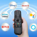 MR21GA LG CHANNEL Voice Remote Replacement Remote Control with Air Mouse Voice Function for LG 2021 Smart TV 4K 8K UHD OLED QNED NanoCell