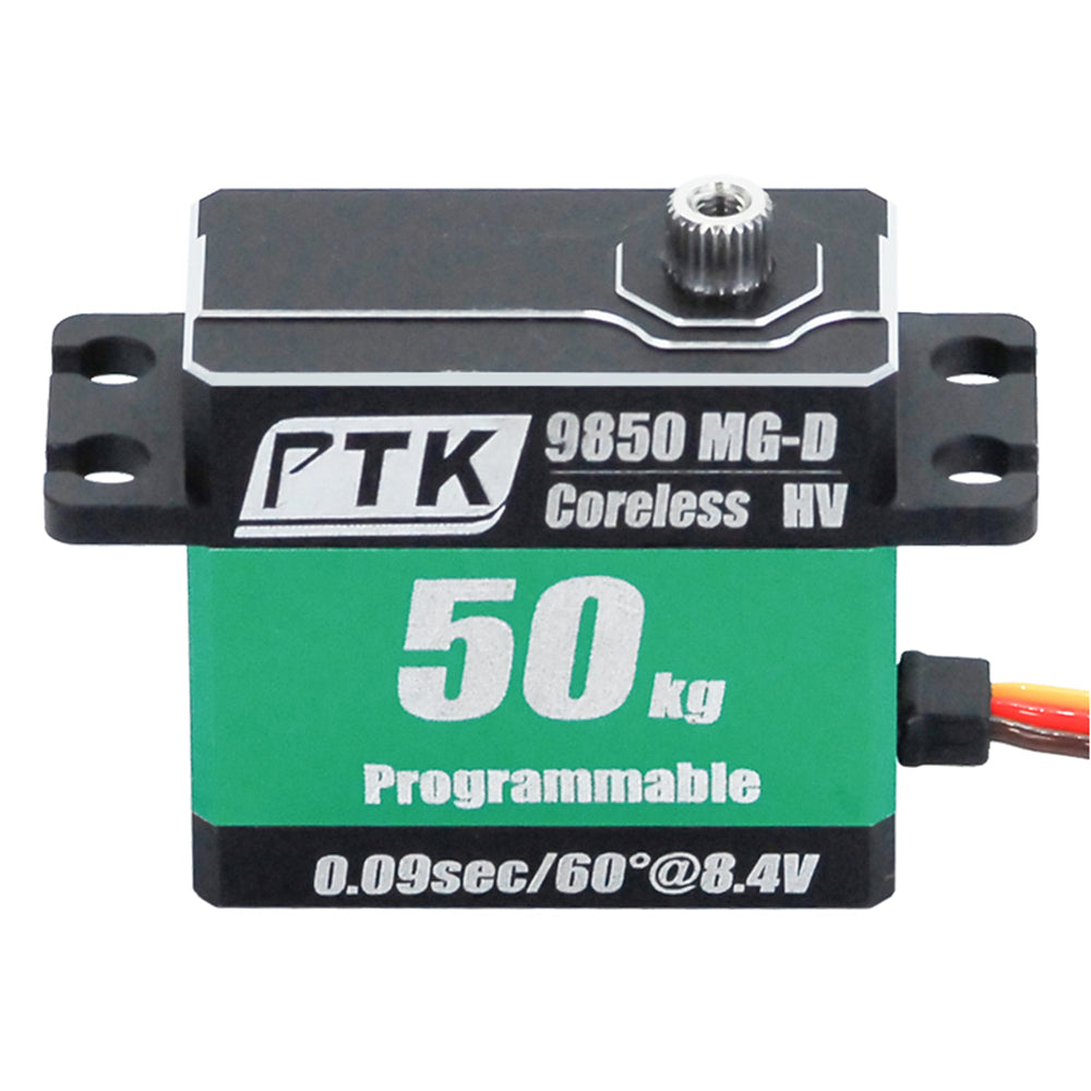 LinkMejor 9850 MG-D 50kg High Torque Metal Digital Servo Waterproof for RC Climbing Car Robot