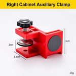 Adjustable Drawer Front Panel Installation Clamps Cabinet Hardware Jig Metal Cabinet Positioning Tool for Precise Fast Panel Fixing Woodworking Assembly