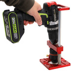 LinkMejor Drill Bracket Stand Drill Guide 35mm 26mm Concealed Hinge Hole Punch Locator Cabinet Hardware Jig For DIY Woodworking Projects