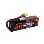 LinkMejor 11.1V 14.8V 22.2V 6200mAh 35C 60C 3S 4S 6S LiPo Battery XT60 Plug for RC Drone