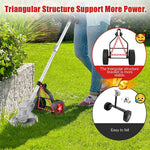 Universal String Trimmer Grass Eater Weed Cutter Adjustable Support Wheels Set for cordless grass trimmer free shipping