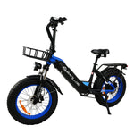[USA Direct] BAOLUJIE DP2003 48V 12AH 500W Recommended Top Speed 25KM/H 20*4.0inch Electric Bicycle 30-40KM Max Mileage 120KG Payload Electric Bike
