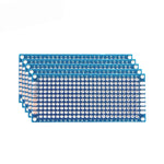10pcs Electronic PCB Board 3x7cm Diy Universal Printed Circuit Board 3*7cm Double Side Prototyping PCB For Arduino Copper Plate