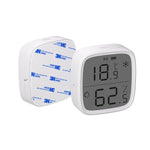 LinkMejor SNZB-02D Zigbe LCD Smart Temperature Humidity Sensor APP Control Real-time Monitoring Work with ZB Bridge-P/ ZB Dongle/ NS Panel