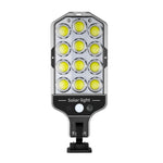 Elfeland 175B Solar Wall Light Motion Sensor 84 COB LEDs 3 Lighting Modes 5.5V 1.8W Solar Panel IP65 Waterproof Outdoor Garden Light