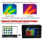 VisibleIR B18 Thermal Imaging Camera 32x24 Pixels Temperature -40°C to 300°C Rechargeable USB Type-C Portable Infrared Visual Heat Mapping Device