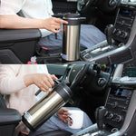 IPRee 12V/24V Car Truck 1200ml Water Heater Portable Hot Water Kettle Auto Shut-Off Fast Boiling for Travel Home