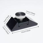 Woodworking Sanding Tool Sandpaper Holder POM Clip Inside Corner Sanding Tool 4 Shapes Wedge Trapezoid Beveled Square Precision Polishing