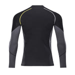 LinkMejor 1.5mm Diving Suit Comfortable Neoprene Long Sleeve Waterproof Front Zipper Smooth Design Water Sport Jacket for Surfing Deep Diving Snorkeling