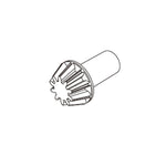 LinkMejor 14301 14302 RC Car Metal Transmission Components Drive Main Gear Front Bevel Gear Motor Output Gear Metal Differential Spart Parts