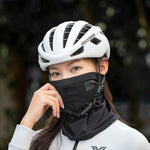 LinkMejor Winter Mask Balaclava Warm Cycling Scarf Breathable Windproof Face Fleece High Elasticity Fleece Bike Protective Gear for Riding