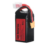 LinkMejor Power 22.2V 1350mAh 150C 6S LiPo Battery XT60 Plug for RC Drone