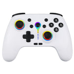 K22/K23 Wireless Gaming Controller with 1KHz Hall Effect Joysticks Tri Mode 6 Axis Gyro RGB Vibration for PC Switch iOS Android with Phone Bracket