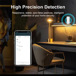 Tuya Zigbe Smart Motion Sensor Smart Life APP Remote Control APP Alarm PIR Motion Detected Sensor