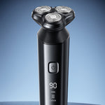 LinkMejor RA4 Electric Shaver with Digital Display High-Speed Motor Men Shaver Multi-Dimensional Floating Shaving IPX7 Waterproof