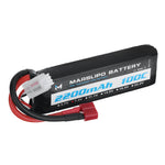 LinkMejor 7.4V 2200mAh 100C 2S Lipo Battery T Plug with XT60 Adapter for RC Models