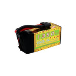 LinkMejor Pizza Series 22.2V 1350mAh 6S 150C Lipo Battery with XT60 Plug for RC Drone