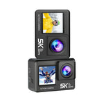 Ourlife MTR60 5K30FPS 4K60FPS Action Camera 2.0'' Touch LCD 170° 30M Waterproof 6 axis EIS WiFi 5X Zoom Helmet Sport Webcam