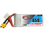 LinkMejor GNB 14.8V 650mAh 80C 4S LiPo Battery XT30U-F Plug for  GEPRC Tern LR40 FPV Racing Drone