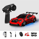 Hstar D24-03Q1- D24-03S3 RTR 1/24 2.4G 4WD Drift RC Car Gyro Mini Full Proportional LED Light Remote Control High-Speed Motor On-Road Racing Vehicle Model Boys Gifts Toys