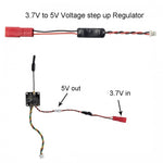 LinkMejor X5 16*16mm 25mW/50mW/100mW/200mW 5.8GHz 37CH AV FPV Transmitter VTX with Smart Audio PIT Mode